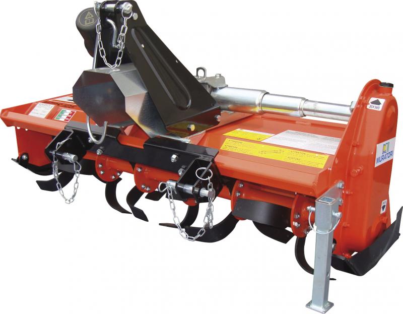 MZ2S - Offset rotary tiller for tractors up to 25 HP