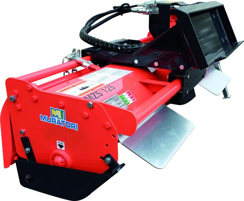 MZ5ID - Fraise rotative avec moteur hydralique  à attelage fixe- Débit d