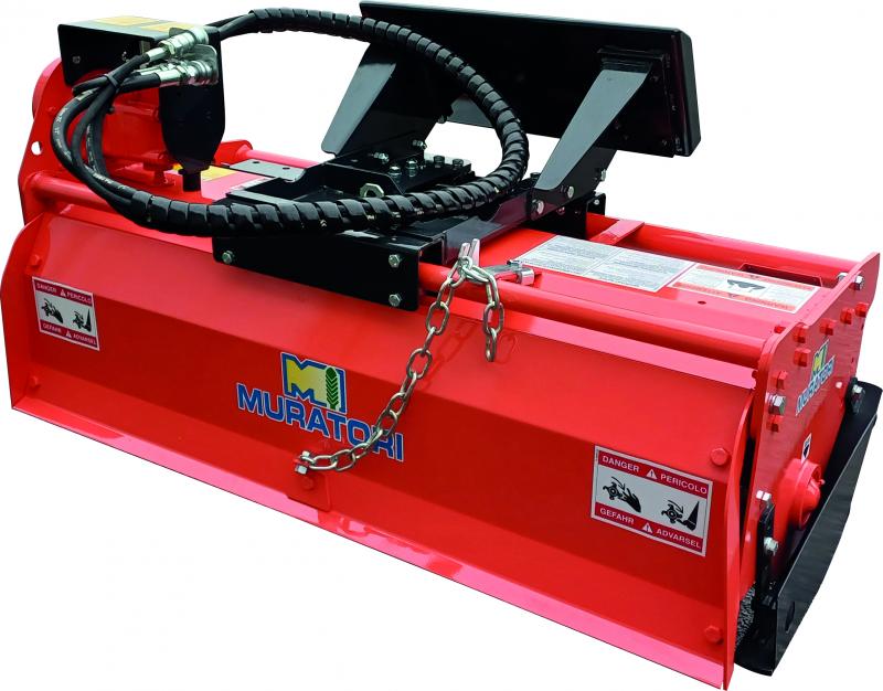 MZ5SID - Fraise rotative déplaçable avec moteur hydraulique- Débit d